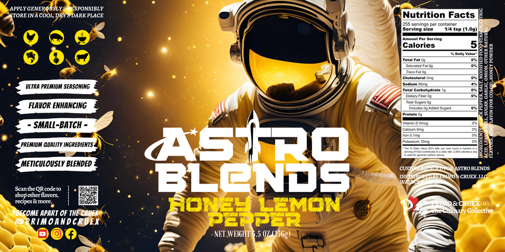 HONEY-LEMON PEPPER BLEND